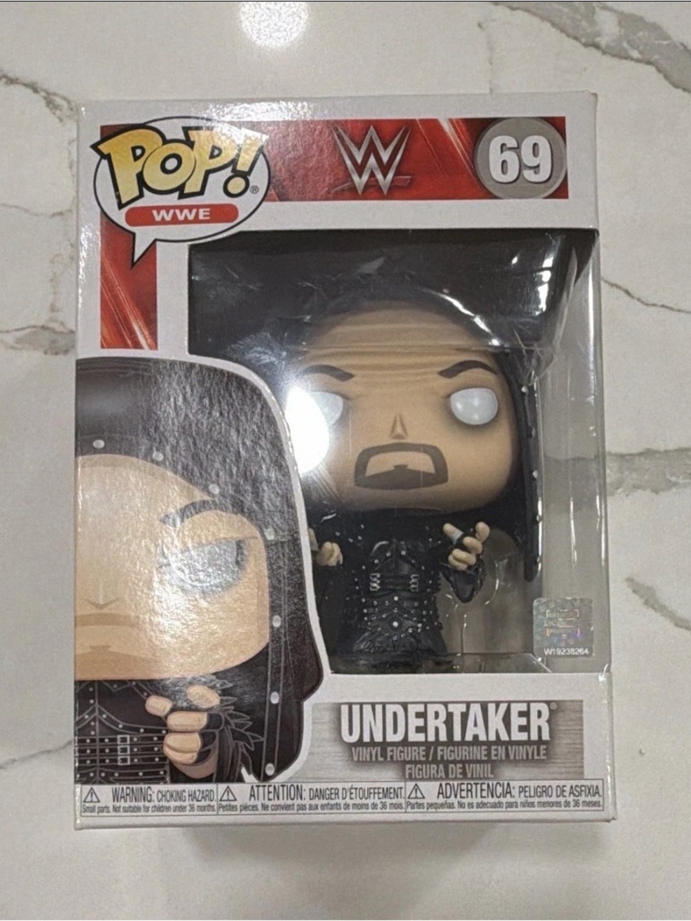 Funko Pop! WWE Undertaker Vinyl Figure #69 2019 Original Unopened Box
